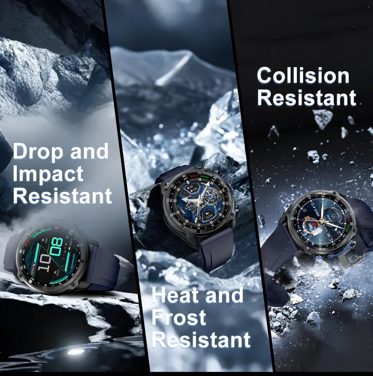 T-Rex Pro Dual-Band GPS Military Smartwatch – Offline Maps & 30-Day Battery | Wahooly T-Rex Pro Dual-Band GPS Military Smartwatch – Offline Maps, 10ATM & 30-Day Battery