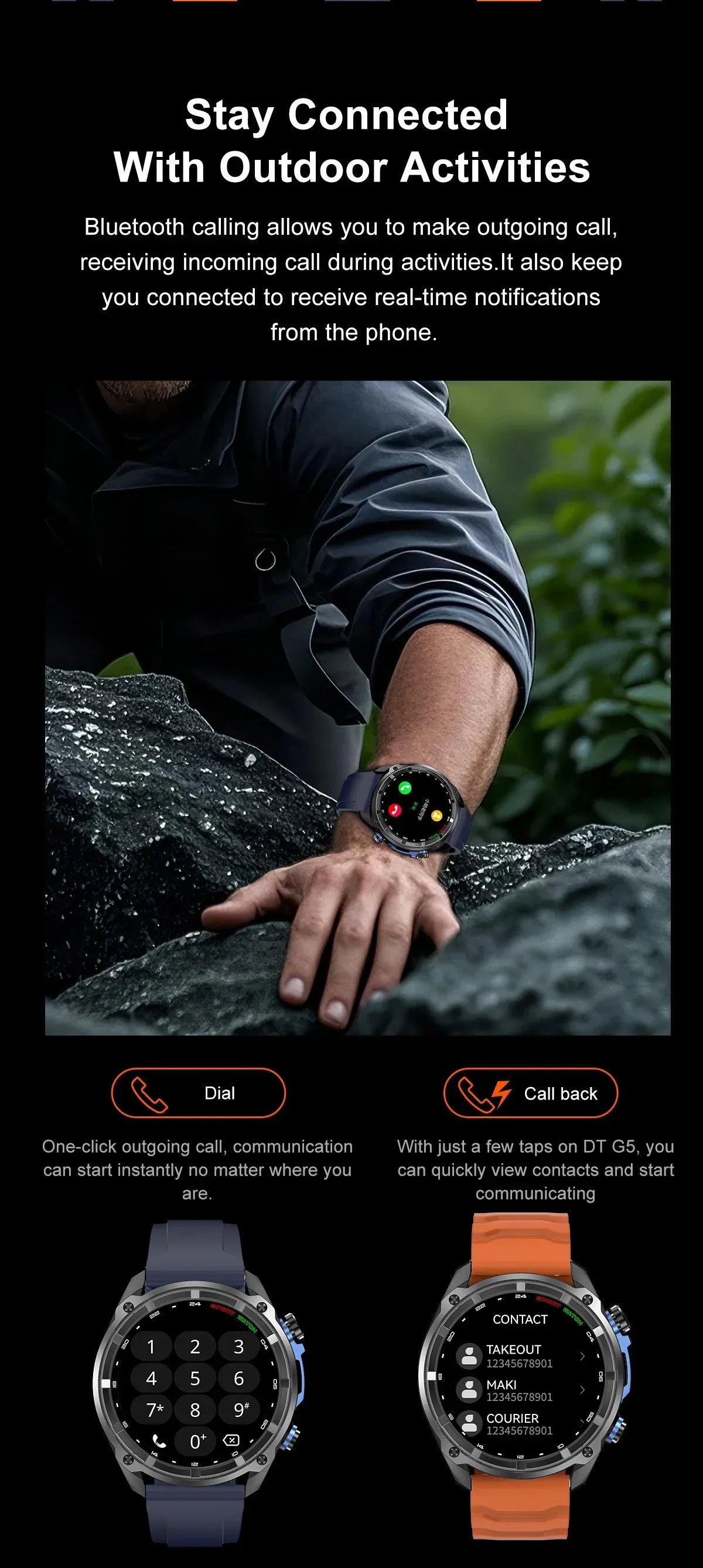 T-Rex Pro Dual-Band GPS Military Smartwatch – Offline Maps & 30-Day Battery | Wahooly T-Rex Pro Dual-Band GPS Military Smartwatch – Offline Maps, 10ATM & 30-Day Battery