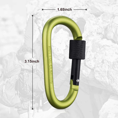 Tactical Carabiner Tourist Carabin Clip Keys Keychain Set Aluminum Alloy Camping Survival Buckle Multi Tool Key Holder Tactical Carabiner Tourist Carabin Clip Keys Keychain Set Aluminum Alloy Camping Survival Buckle Multi Tool Key Holder