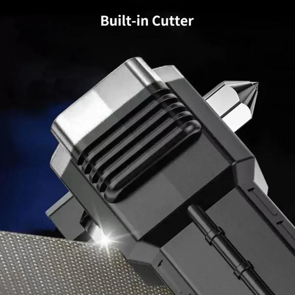 Tactical Flashlight 10000 Lumens - Telescopic Self Defense Baton with Stun Gun & USB-C Fast Charging Tactical Flashlight 10000 Lumens - Telescopic Self Defense Baton with Stun Gun & USB-C Fast Charging