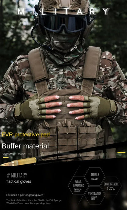 Tactical Motorcycle Gloves | Hard Knuckle, Windproof & Waterproof | M-XL — Wahooly Tactical Motorcycle Gloves | Hard Knuckle, Windproof & Waterproof | Men & Women | M, L, XL | Black, Khaki, Camo