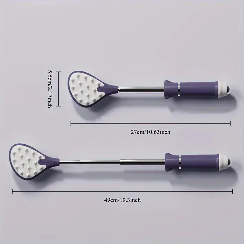 Telescopic Back Scratcher with Massage Ball | Wahooly Telescopic Back Scratcher with Massage Ball | Extendable & Portable