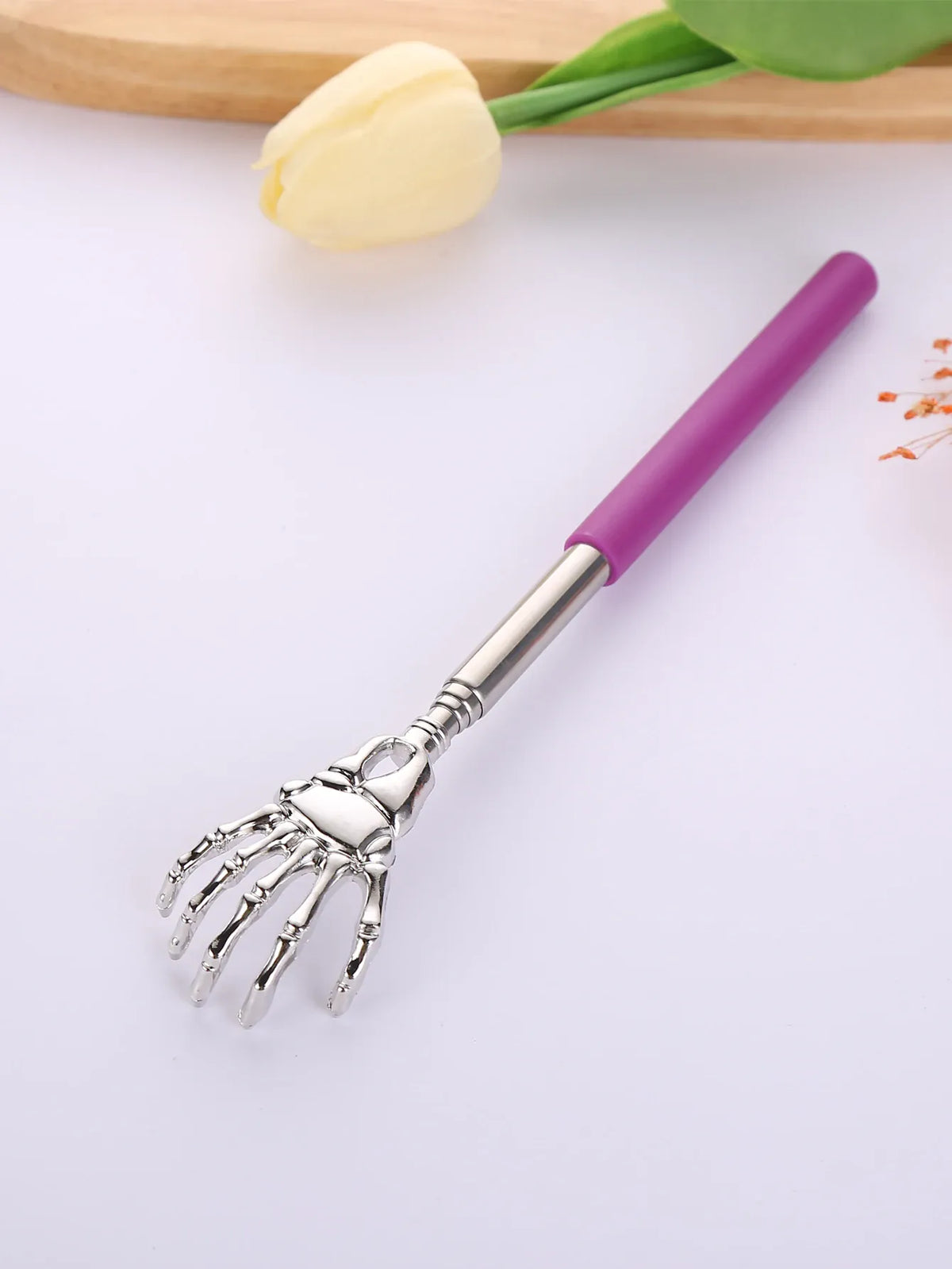Telescopic Stainless Steel Back Scratcher | Wahooly Telescopic Stainless Steel Back Scratcher | 6 Color Options