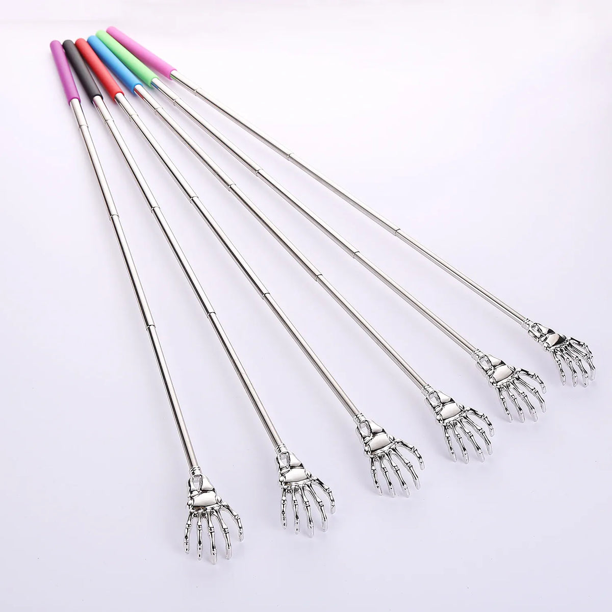 Telescopic Stainless Steel Back Scratcher | Wahooly Telescopic Stainless Steel Back Scratcher | 6 Color Options