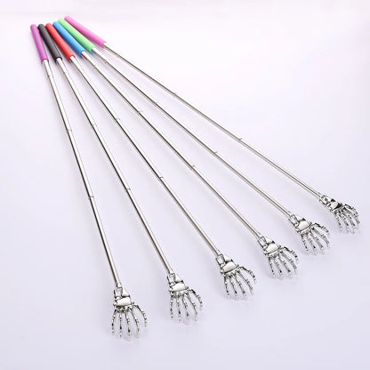 Telescopic Stainless Steel Back Scratcher | Wahooly Telescopic Stainless Steel Back Scratcher | 6 Color Options