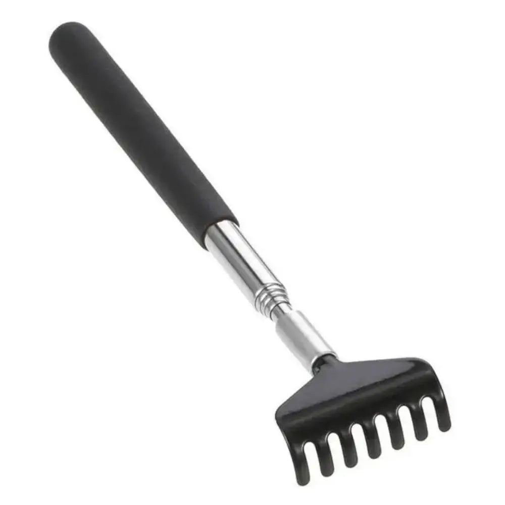 Telescopic Stainless Steel Back Scratcher | Wahooly Telescopic Stainless Steel Back Scratcher with Carrying Bag