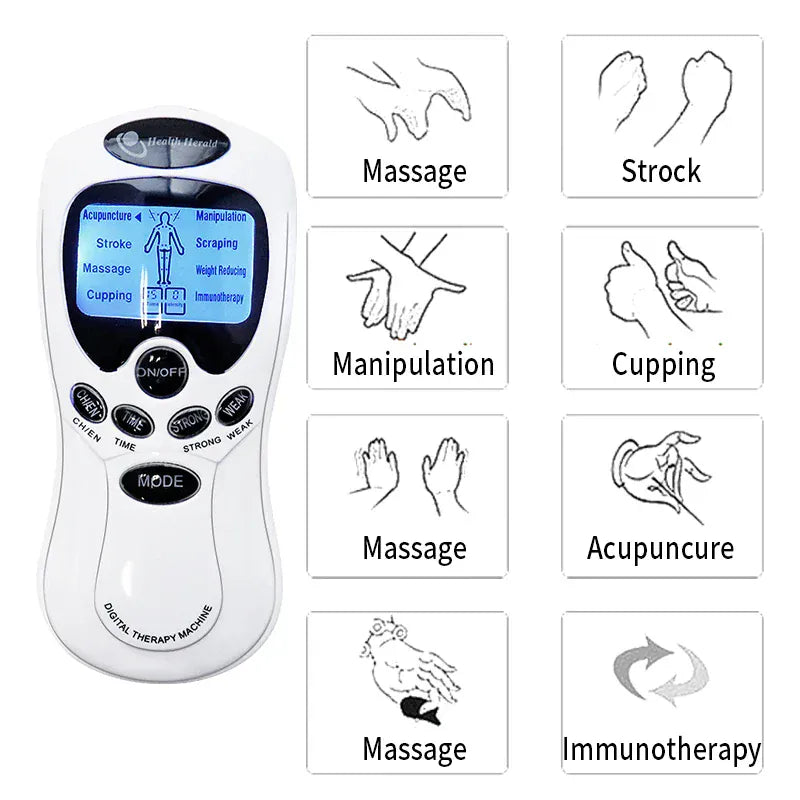 Tens Machine Electronic Pulse Muscle Stimulator Tens Machine Electronic Pulse Muscle Stimulator