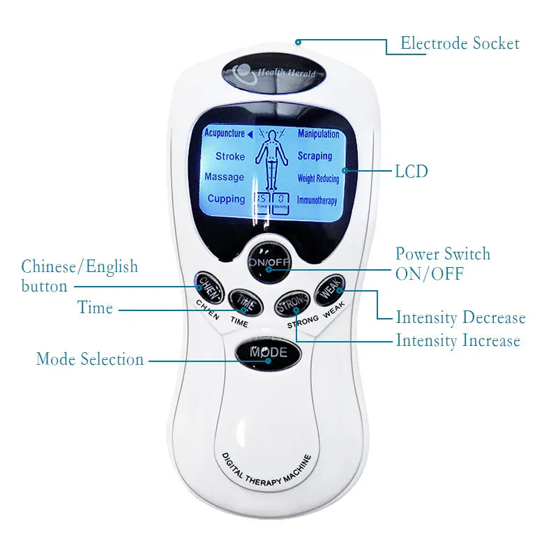 Tens Machine Electronic Pulse Muscle Stimulator Tens Machine Electronic Pulse Muscle Stimulator