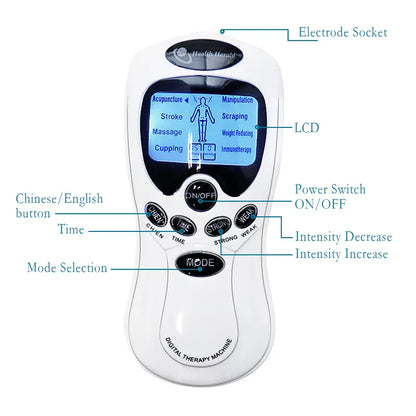 Tens Machine Electronic Pulse Muscle Stimulator Tens Machine Electronic Pulse Muscle Stimulator