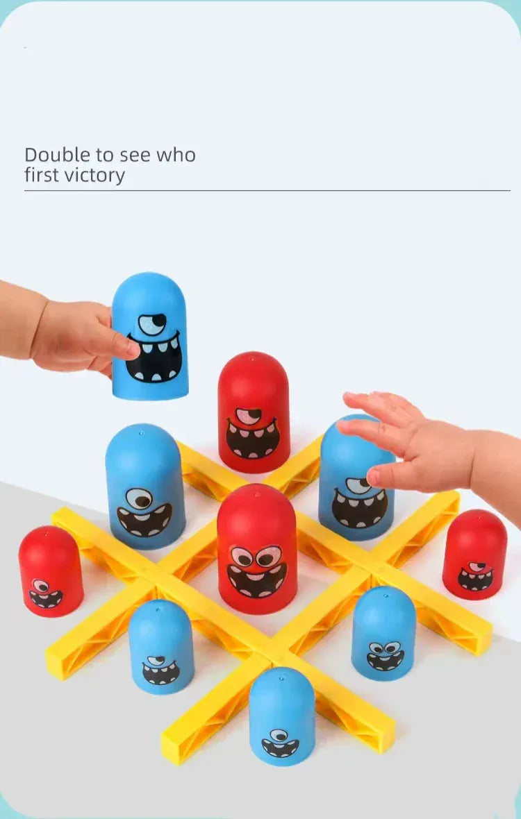 Tic Tac Toe Big Eat Small Cartoon Tic Tac Toe Big Eat Small Cartoon