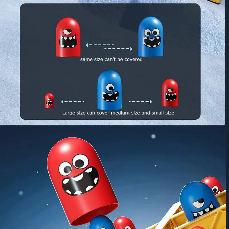 Tic Tac Toe Big Eat Small Cartoon Tic Tac Toe Big Eat Small Cartoon