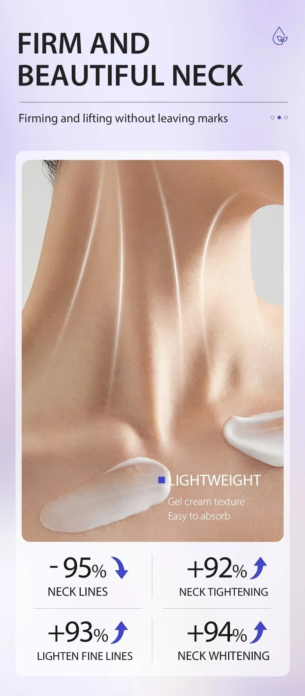 Tighten Lift Neck Cream Lightens Fine Lines Brightens Firms Nourishes Neck Cream Lightening Smoothing Moisturizer Neck Cream Tighten Lift Neck Cream Lightens Fine Lines Brightens Firms Nourishes Neck Cream Lightening Smoothing Moisturizer Neck Cream
