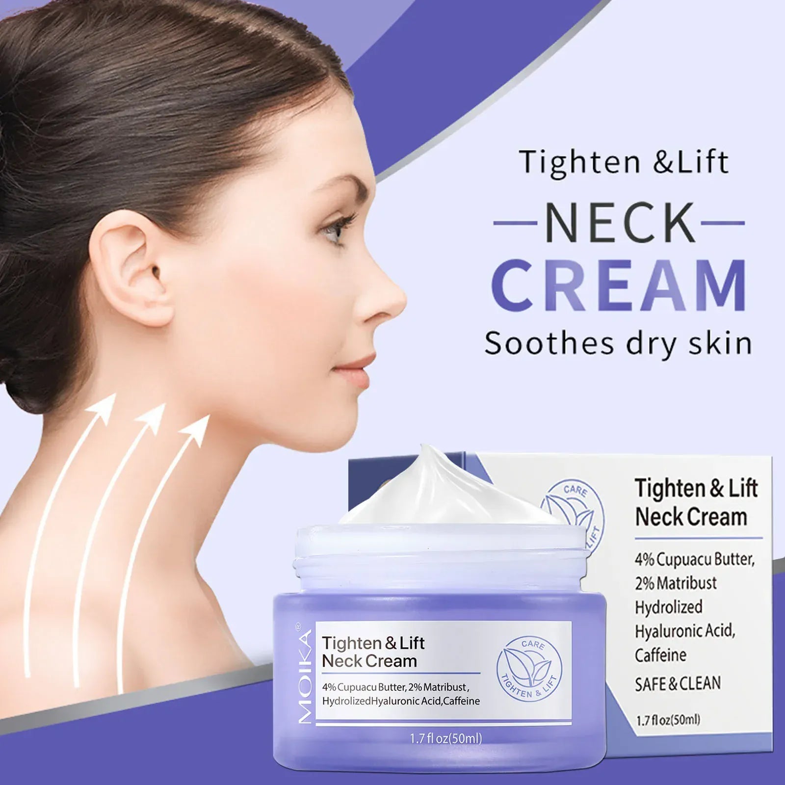 Tighten Lifting Neck Cream Fade Fine Lines Brighten Firming Nourish Smoothing Moisturizer Rejuvenation  Beauty Skin Care Product Tighten Lifting Neck Cream Fade Fine Lines Brighten Firming Nourish Smoothing Moisturizer Rejuvenation  Beauty Skin Care Product