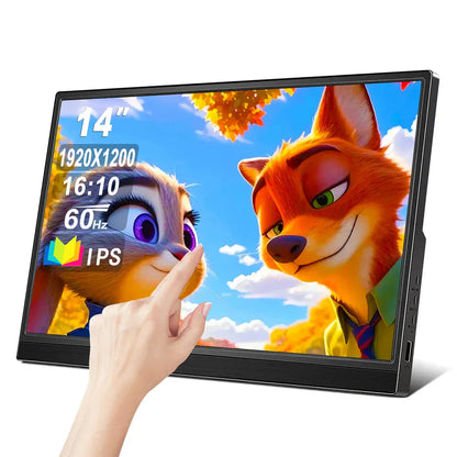 Touchscreen Portable Monitor 16/15.6/14/11.6 inch Gaming Laptop Extension Display Travel Monitor for Raspberry Pi/Laptop/PS3/PS4 Touchscreen Portable Monitor 16/15.6/14/11.6 inch Gaming Laptop Extension Display Travel Monitor for Raspberry Pi/Laptop/PS3/PS4