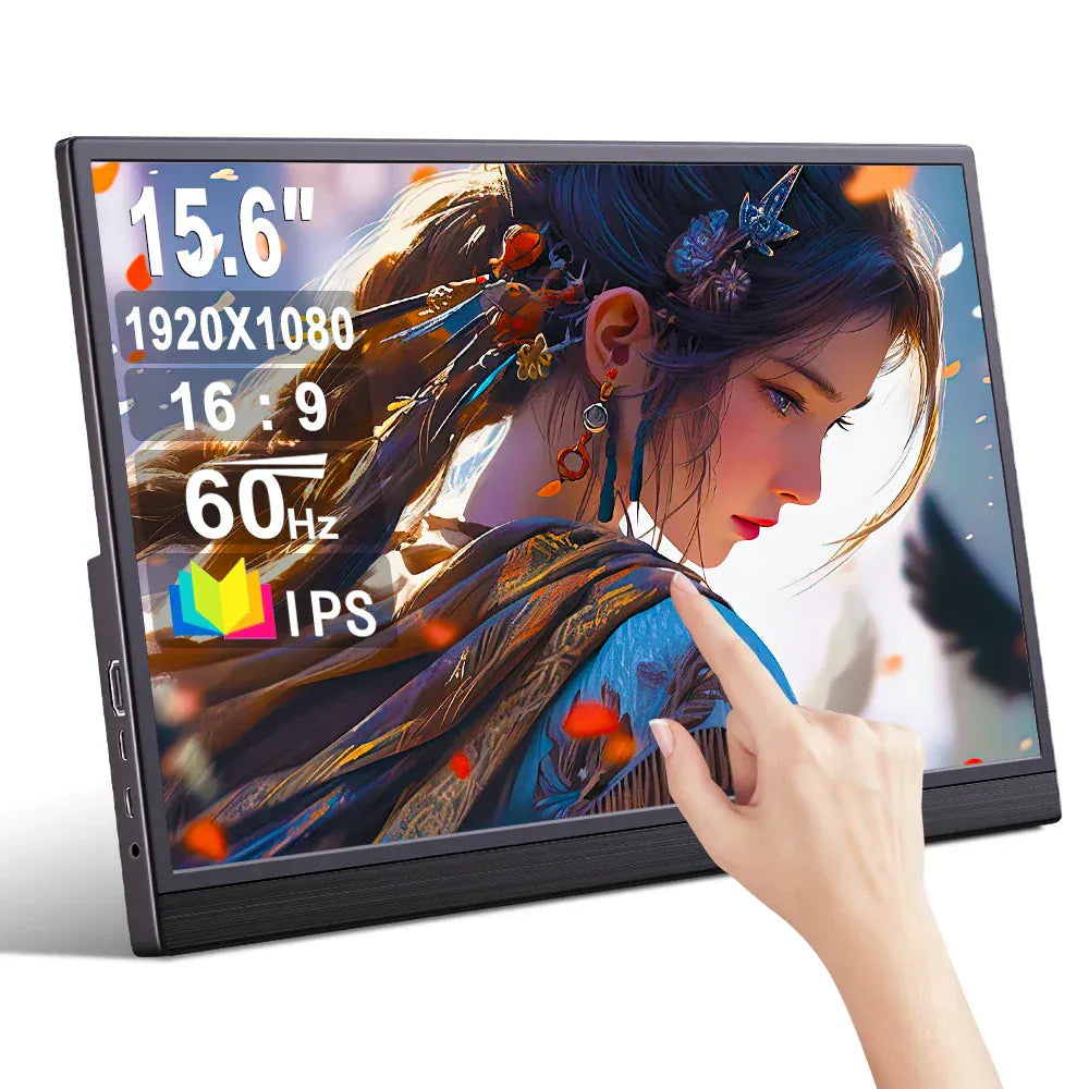 Touchscreen Portable Monitor 16/15.6/14/11.6 inch Gaming Laptop Extension Display Travel Monitor for Raspberry Pi/Laptop/PS3/PS4 Touchscreen Portable Monitor 16/15.6/14/11.6 inch Gaming Laptop Extension Display Travel Monitor for Raspberry Pi/Laptop/PS3/PS4