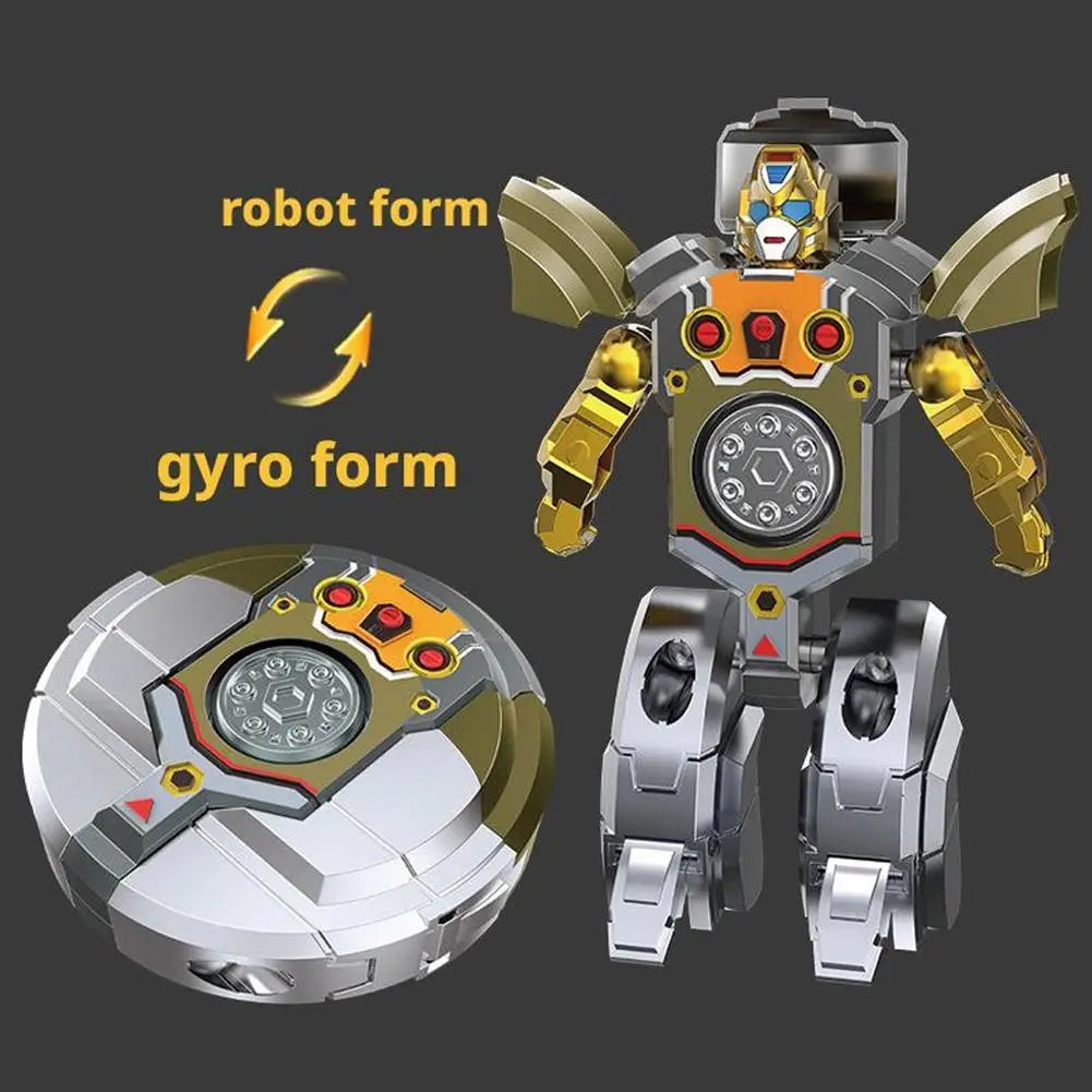 Transformable Robot Fidget Spinner - DIY Deformable Toy for Kids - Wahooly Transformable Robot Fidget Spinner - DIY Deformable Sensory Toy for Kids