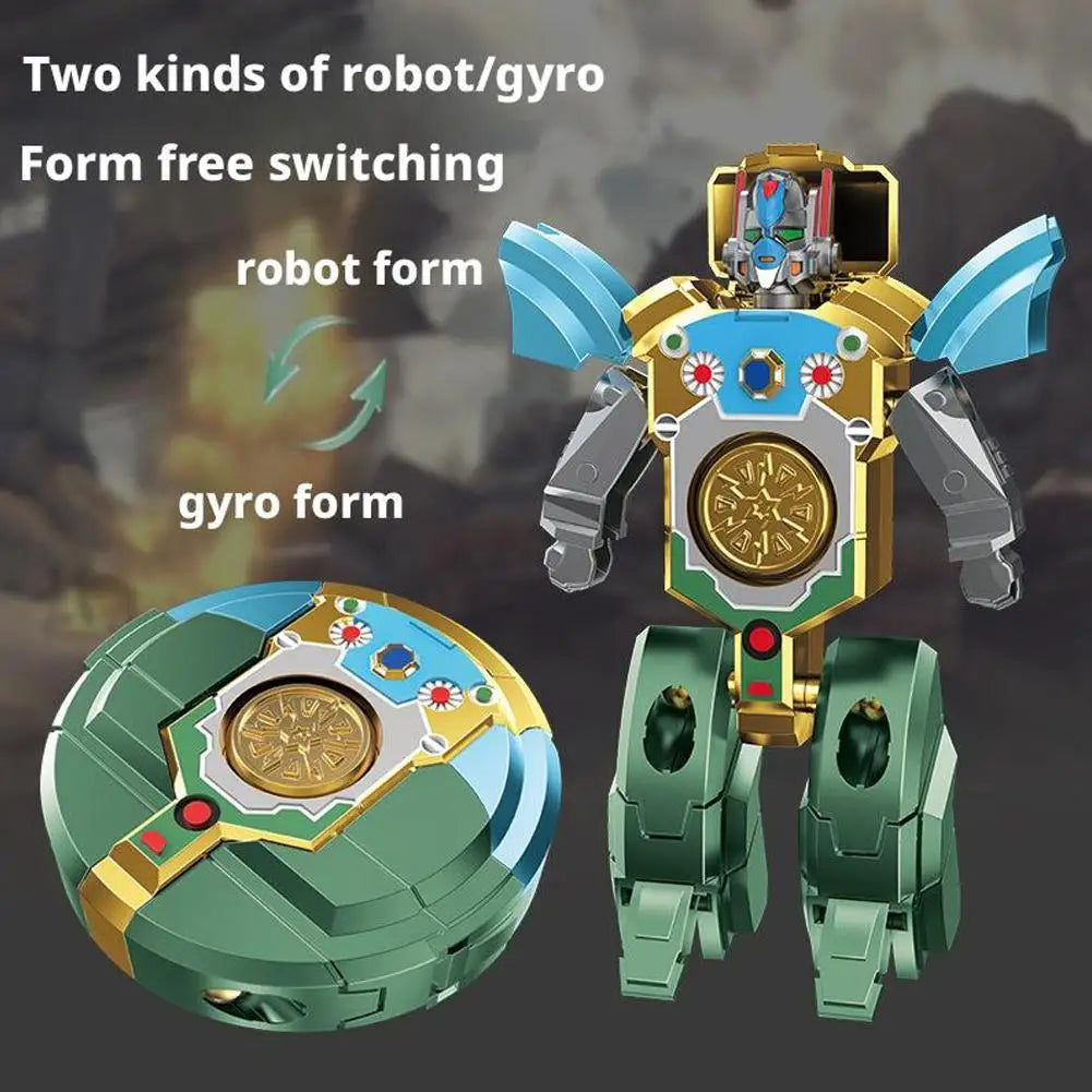 Transformable Robot Fidget Spinner - DIY Deformable Toy for Kids - Wahooly Transformable Robot Fidget Spinner - DIY Deformable Sensory Toy for Kids
