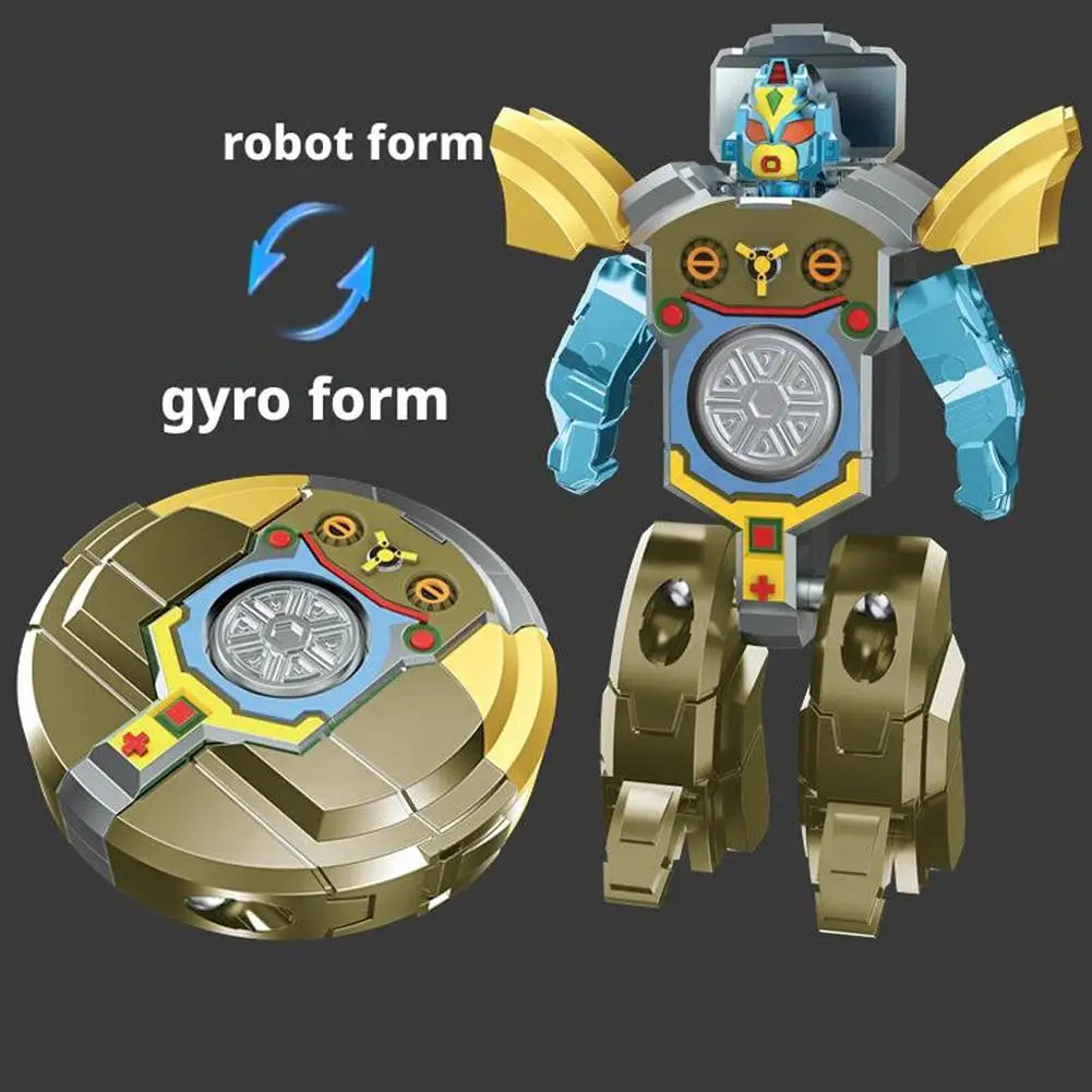 Transformable Robot Fidget Spinner - DIY Deformable Toy for Kids - Wahooly Transformable Robot Fidget Spinner - DIY Deformable Sensory Toy for Kids