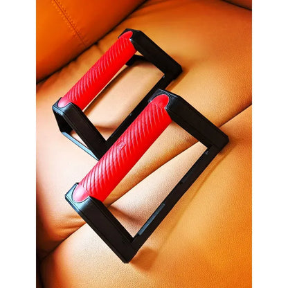 Triangle Push-Up Bars Anti-Slip Grip Handles Strength Training Home Gym | Wahooly Triangle Push-Up Bars – Anti-Slip Grip Handles for Strength Training, Planks & Home Workouts (2-Pack)
