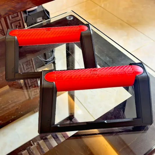 Triangle Push-Up Bars Anti-Slip Grip Handles Strength Training Home Gym | Wahooly Triangle Push-Up Bars – Anti-Slip Grip Handles for Strength Training, Planks & Home Workouts (2-Pack)