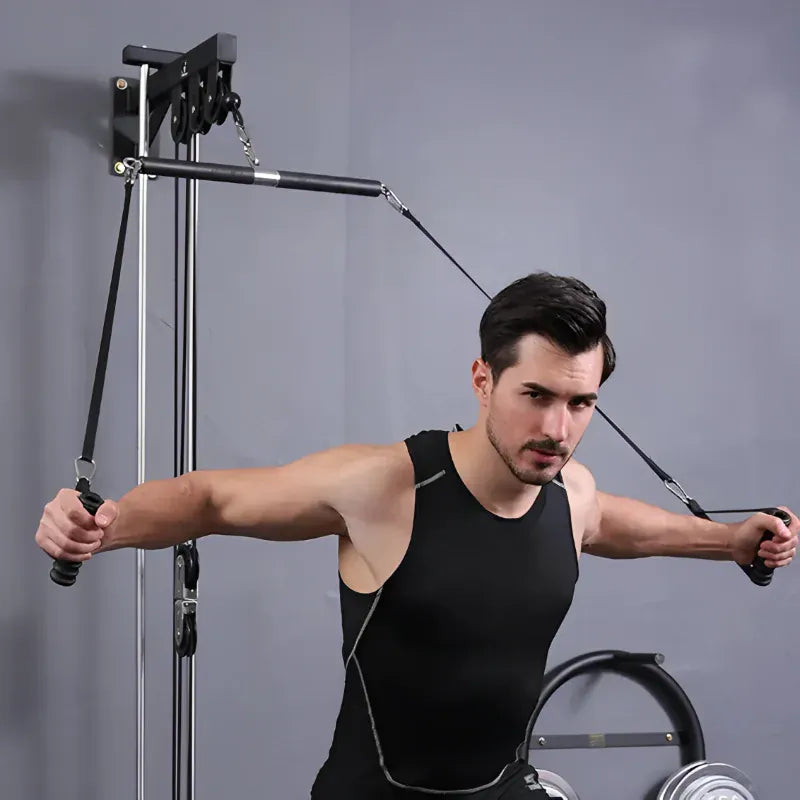 Triceps/Biceps Back Blaster Rope Lat Pull Down Attachment Triceps/Biceps Back Blaster Rope Lat Pull Down Attachment