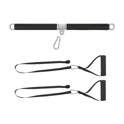 Triceps/Biceps Back Blaster Rope Lat Pull Down Attachment Triceps/Biceps Back Blaster Rope Lat Pull Down Attachment