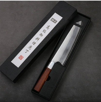 TURWHO 8 Inch Japanese Chef Knife 7-Layer 440C Damascus Steel Kitchen Knives Hand Forged Kiritsuke Knives Octagonal Handle TURWHO 8 Inch Japanese Chef Knife 7-Layer 440C Damascus Steel Kitchen Knives Hand Forged Kiritsuke Knives Octagonal Handle