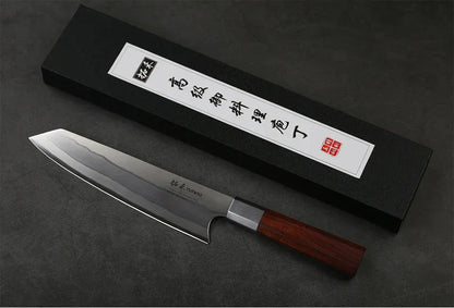 TURWHO 8 Inch Japanese Chef Knife 7-Layer 440C Damascus Steel Kitchen Knives Hand Forged Kiritsuke Knives Octagonal Handle TURWHO 8 Inch Japanese Chef Knife 7-Layer 440C Damascus Steel Kitchen Knives Hand Forged Kiritsuke Knives Octagonal Handle