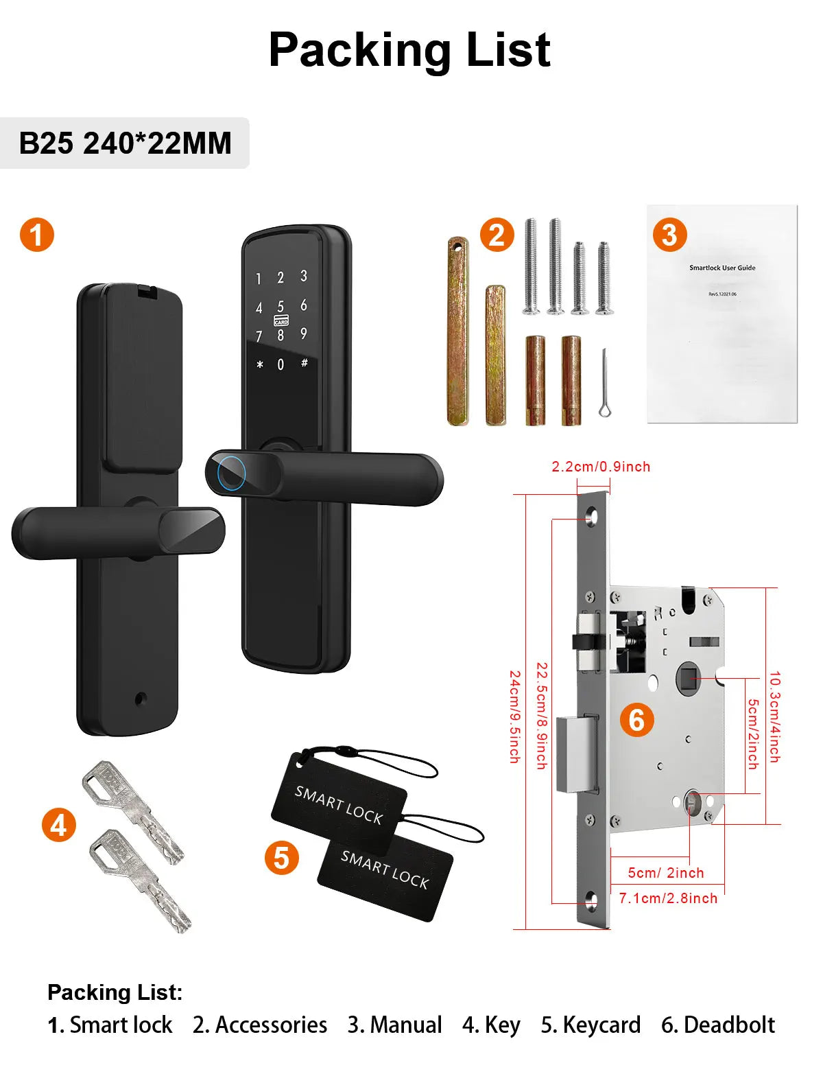 TUYA Fingerprint Door Lock WIFI Keyless Smart  Electronic Lock NFC Keypad APP Password KEY Reversible Handle For Home office TUYA Fingerprint Door Lock WIFI Keyless Smart  Electronic Lock NFC Keypad APP Password KEY Reversible Handle For Home office