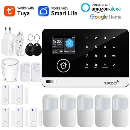 Tuya Smart WiFi GSM Home Security Alarm System Tuya Smart WiFi GSM Home Security Alarm System