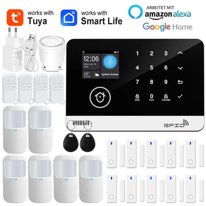 Tuya Smart WiFi GSM Home Security Alarm System Tuya Smart WiFi GSM Home Security Alarm System