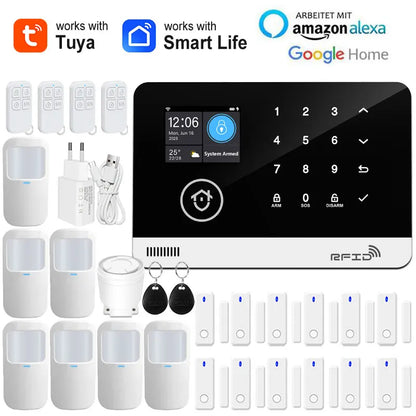 Tuya Smart WiFi GSM Home Security Alarm System Tuya Smart WiFi GSM Home Security Alarm System