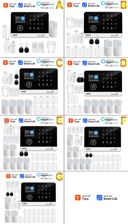 Tuya Smart WiFi GSM Home Security Alarm System Tuya Smart WiFi GSM Home Security Alarm System