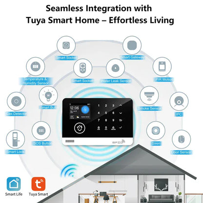 Tuya Smart WiFi GSM Home Security Alarm System Tuya Smart WiFi GSM Home Security Alarm System