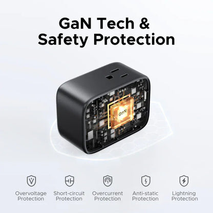 UGREEN Outlet Extender 20W Power Strip 4 AC Outlets 3 USB-A 1 USB-C Wall Charger for Home Office Travel 1875W 15A 125V UGREEN Outlet Extender 20W Power Strip 4 AC Outlets 3 USB-A 1 USB-C Wall Charger for Home Office Travel 1875W 15A 125V