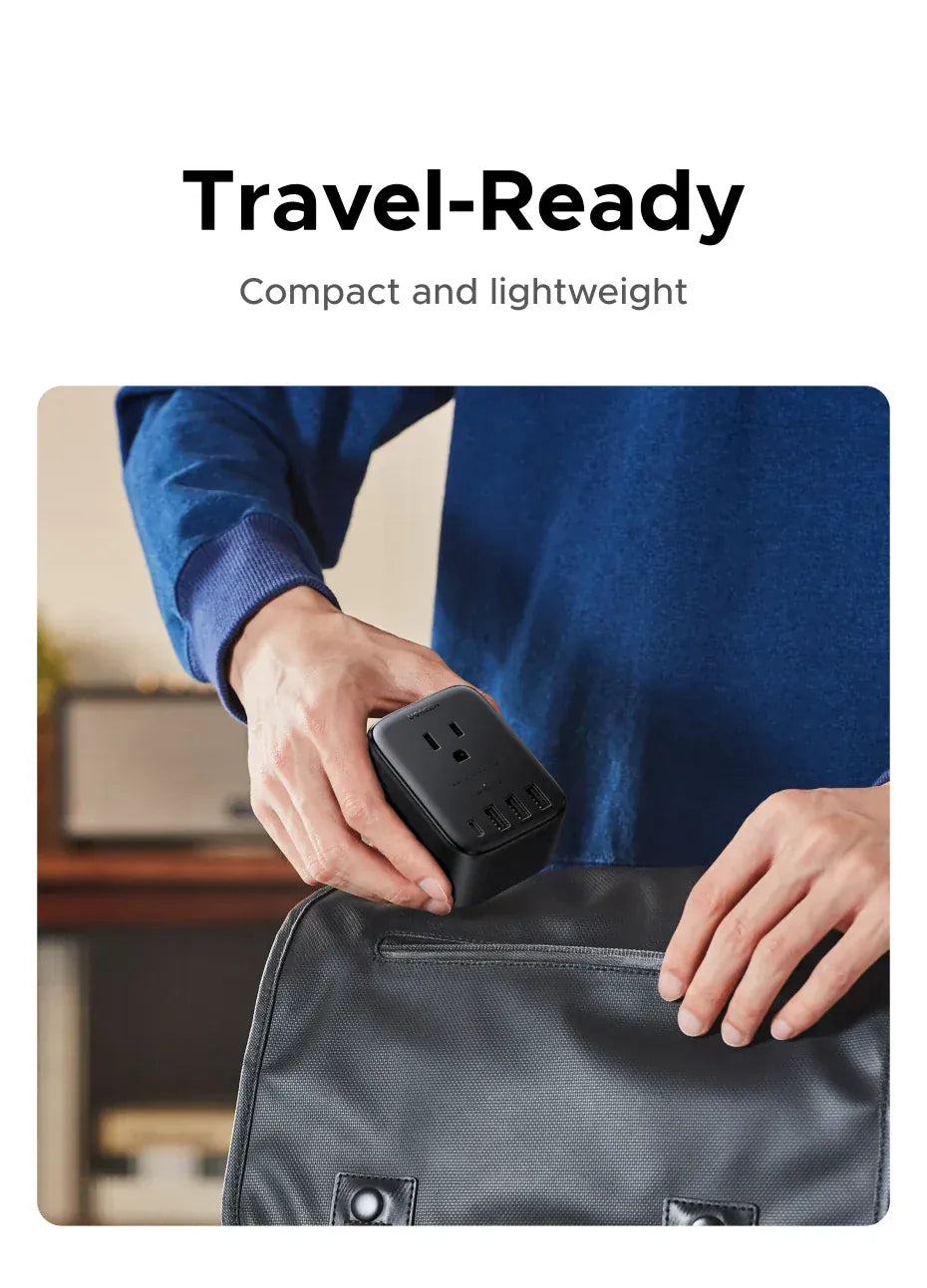 UGREEN Outlet Extender 20W Power Strip 4 AC Outlets 3 USB-A 1 USB-C Wall Charger for Home Office Travel 1875W 15A 125V UGREEN Outlet Extender 20W Power Strip 4 AC Outlets 3 USB-A 1 USB-C Wall Charger for Home Office Travel 1875W 15A 125V