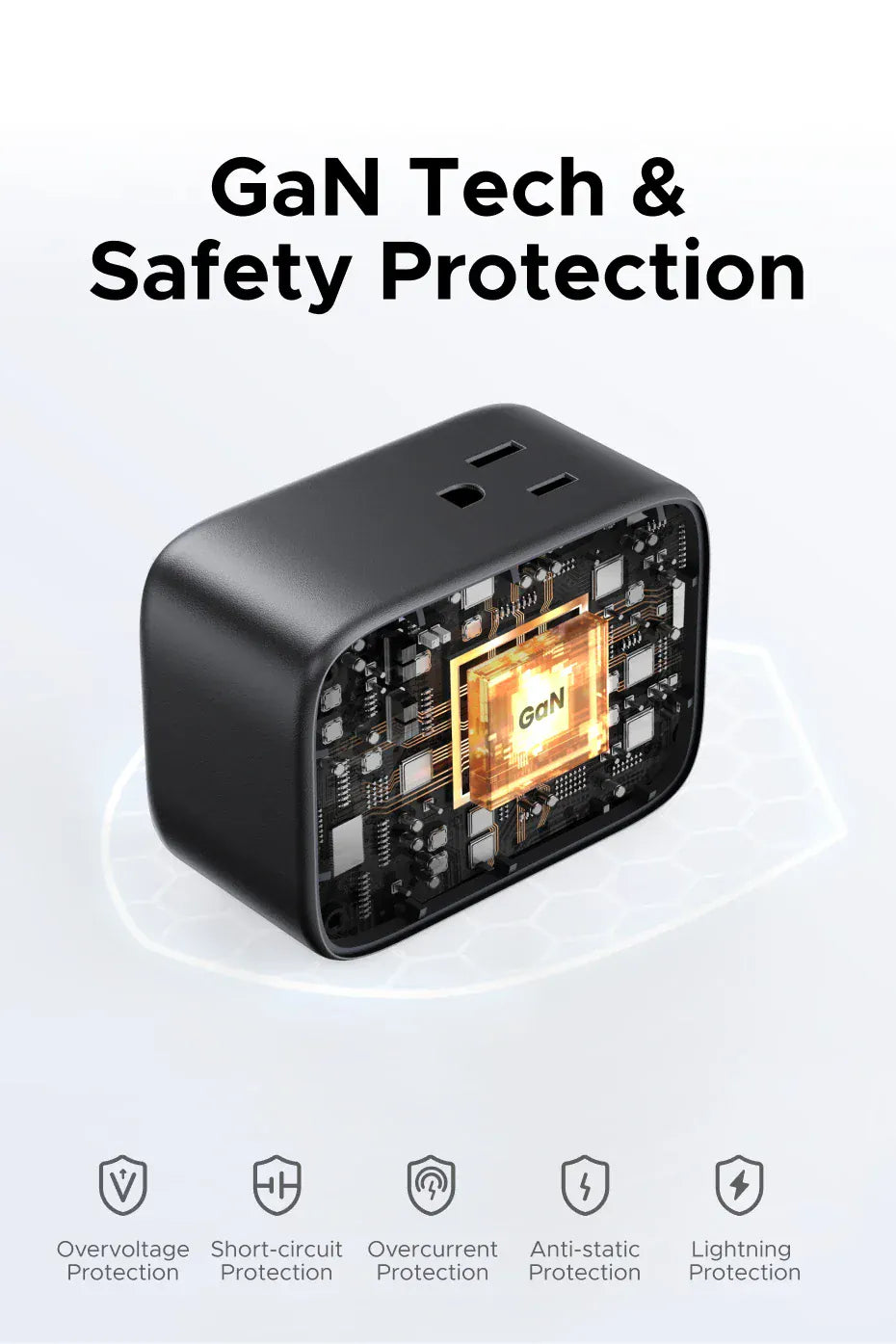 UGREEN Outlet Extender 20W Power Strip 4 AC Outlets 3 USB-A 1 USB-C Wall Charger for Home Office Travel 1875W 15A 125V UGREEN Outlet Extender 20W Power Strip 4 AC Outlets 3 USB-A 1 USB-C Wall Charger for Home Office Travel 1875W 15A 125V