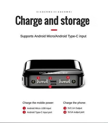 Portable Power Bank Fast Charging 10K–30K mAh | Wahooly Ultra-Fast Portable Power Bank — Never Run Out of Charge Again