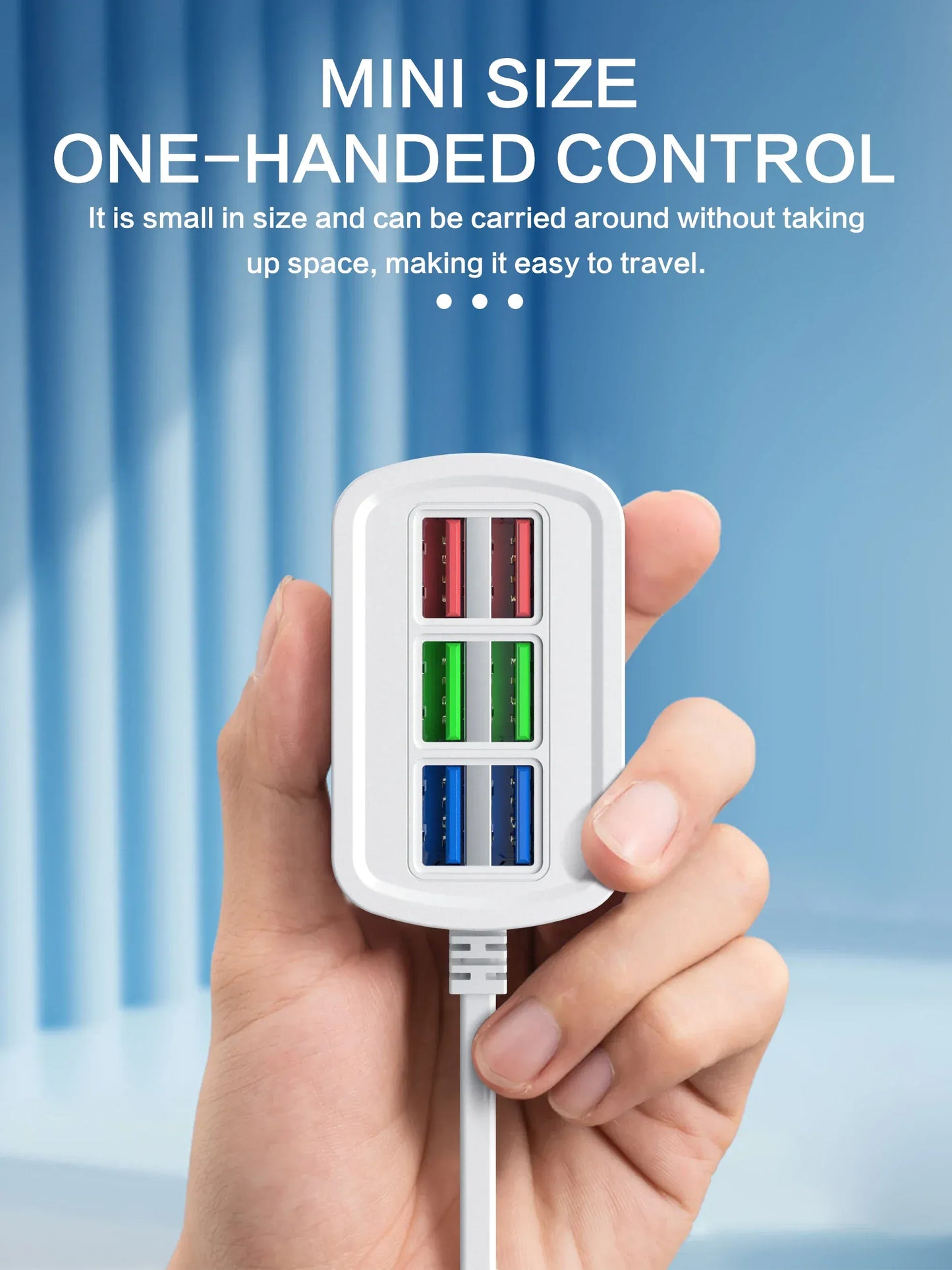 Universal Power Strip 6 USB Ports Universal Power Strip 6 USB Ports