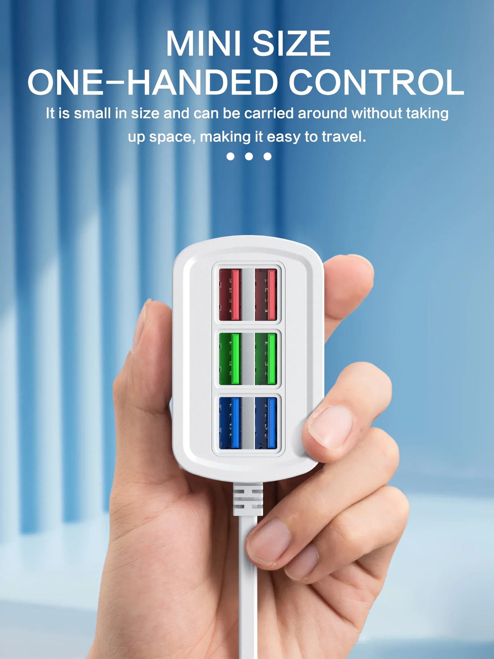 Universal Power Strip 6 USB Ports Universal Power Strip 6 USB Ports