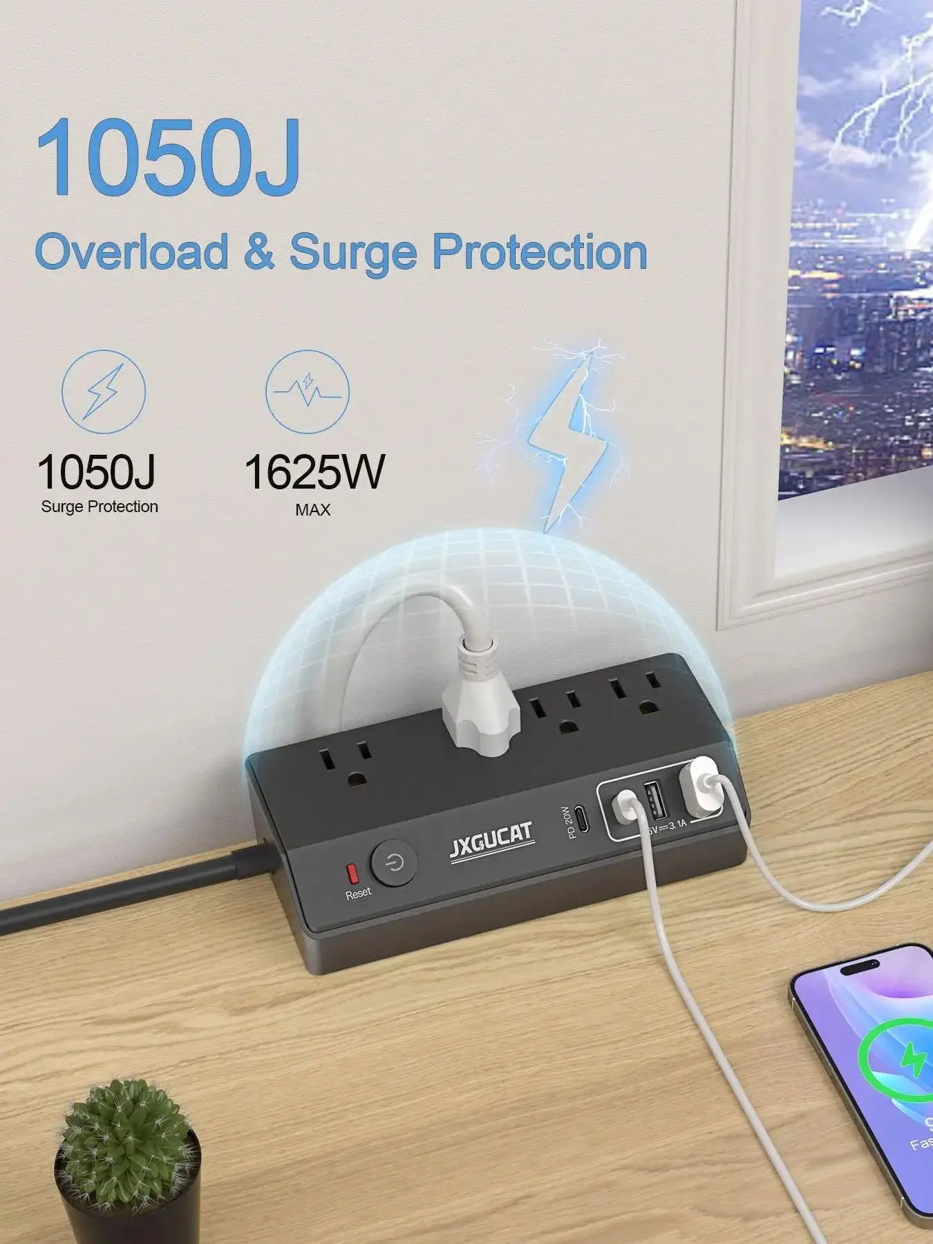 US clip receptacle 1625W, USB C Desk Clip Power Strip, PD 20W Fast Charging Power Station, Detachable Desk Clip Mountable Power US clip receptacle 1625W, USB C Desk Clip Power Strip, PD 20W Fast Charging Power Station, Detachable Desk Clip Mountable Power