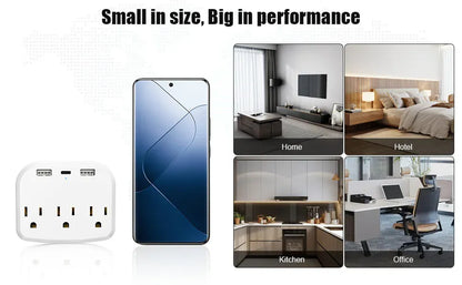 US Portable Power Socket Multiple Plug US Portable Power Socket Multiple Plug