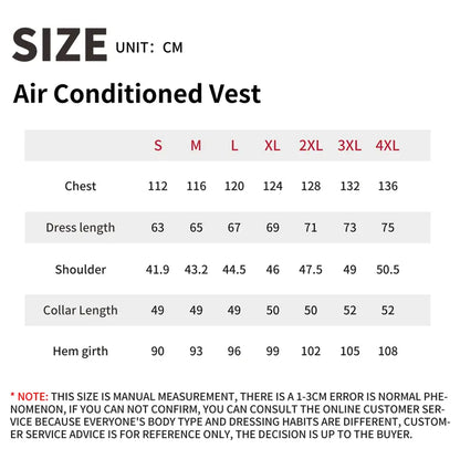 USB Cooling Vest Dual Fan – Unisex Air Conditioning Jacket | Wahooly USB Cooling Vest – Dual Fan Air Conditioning Jacket for Men & Women