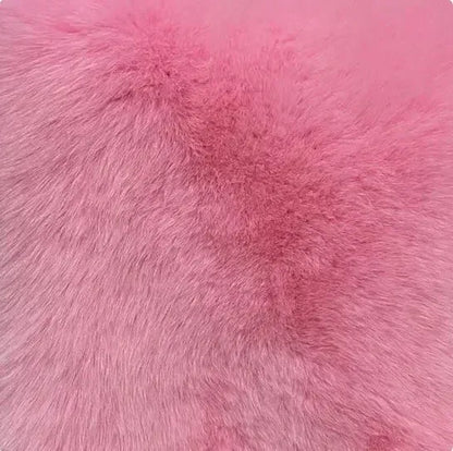 V-Neck Faux Fox Fur Coat - Long Sleeve Winter Jacket | Wahooly V-Neck Faux Fox Fur Coat - Long Sleeve Winter Jacket for Women