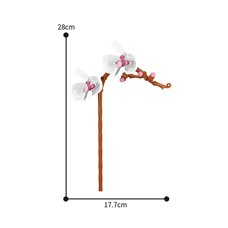 Valentine's Day Immortal Bouquet Creative Desktop Decoration Flowers Building Blocks Puzzle Simulation Toy Girls Gifts #T3 Valentine's Day Immortal Bouquet Creative Desktop Decoration Flowers Building Blocks Puzzle Simulation Toy Girls Gifts #T3