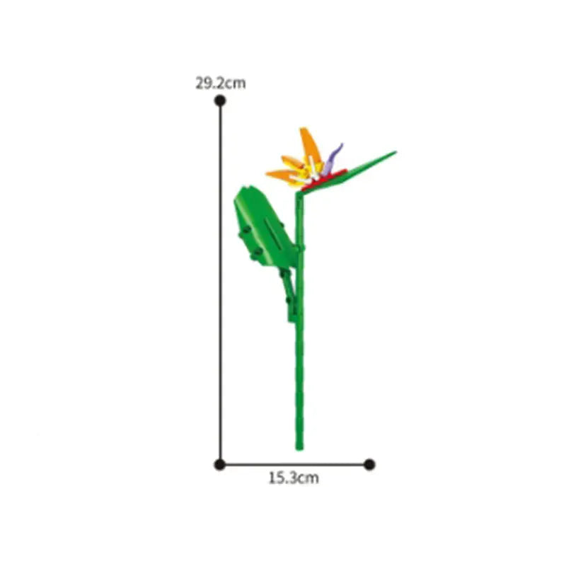 Valentine's Day Immortal Bouquet Creative Desktop Decoration Flowers Building Blocks Puzzle Simulation Toy Girls Gifts #T3 Valentine's Day Immortal Bouquet Creative Desktop Decoration Flowers Building Blocks Puzzle Simulation Toy Girls Gifts #T3