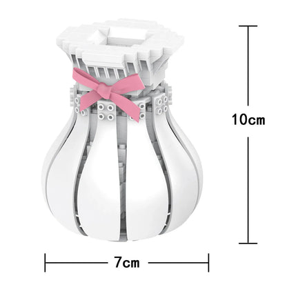 Valentine's Day Immortal Bouquet Creative Desktop Decoration Flowers Building Blocks Puzzle Simulation Toy Girls Gifts #T3 Valentine's Day Immortal Bouquet Creative Desktop Decoration Flowers Building Blocks Puzzle Simulation Toy Girls Gifts #T3