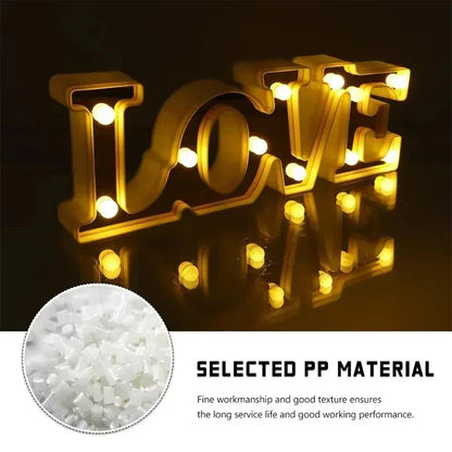 Valentine's Day LOVE LED Sign Lights Romantic Letter Lights Home Desktop Decoration Wedding Atmosphere Props Holiday Party Decor Valentine's Day LOVE LED Sign Lights Romantic Letter Lights Home Desktop Decoration Wedding Atmosphere Props Holiday Party Decor