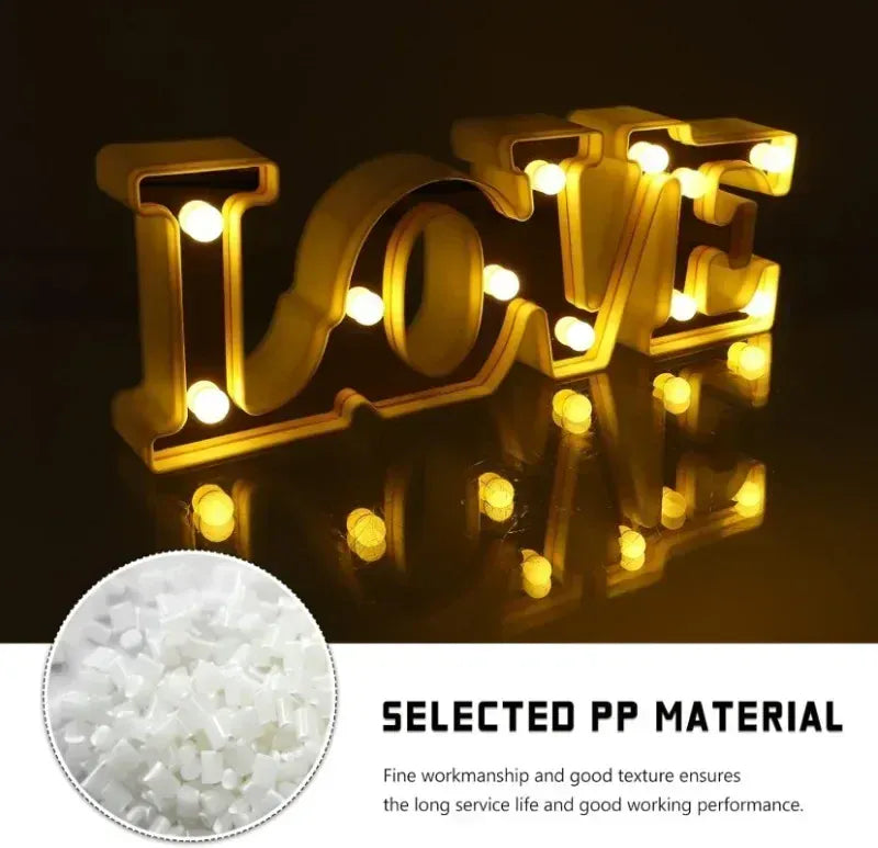 Valentine's Day LOVE LED Sign Lights Romantic Letter Lights Home Desktop Decoration Wedding Atmosphere Props Holiday Party Decor Valentine's Day LOVE LED Sign Lights Romantic Letter Lights Home Desktop Decoration Wedding Atmosphere Props Holiday Party Decor