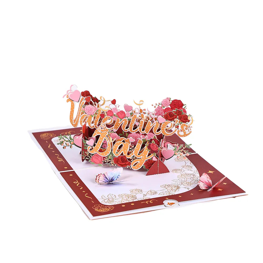 Valentines Day Greeting Card Romantic Cupid Cat Balloon Pop Up 3D Greetings Card Postcard Love Gifts For Couples Wife Lover Valentines Day Greeting Card Romantic Cupid Cat Balloon Pop Up 3D Greetings Card Postcard Love Gifts For Couples Wife Lover